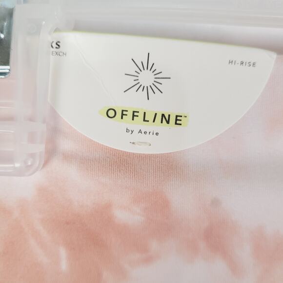 New Aerie Offline The Hugger pink tie dye high rise legging size XS - Picture 4 of 8